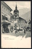 Altdorf, Hotel Löwen, Turm und Telldenk