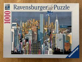 Ravensburger, 1000 Teile, New York, vollständig