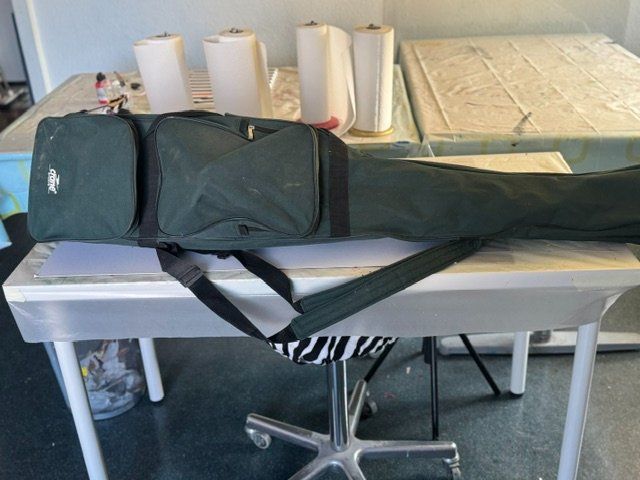 Cannes à pêche: Fischerausrüstung mit Tasche – D'occasion à allschwil par Lilili 1