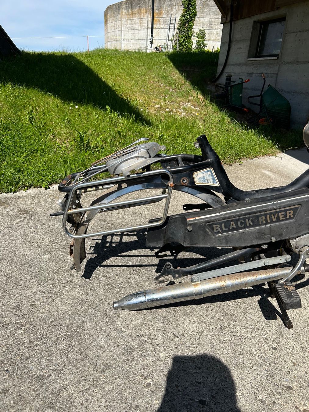 Alpa Ciclomotori: Alpa Black River Zündapp – Difettoso da Fahrni b. Thun venduto da berger_tuning34 1