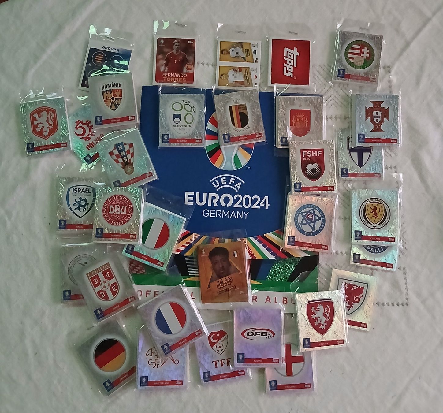 Topps Carte collezionabili: Topps. Euro 2024 version européenne 707 stickers – Usato da Genève venduto da 7CASAS34