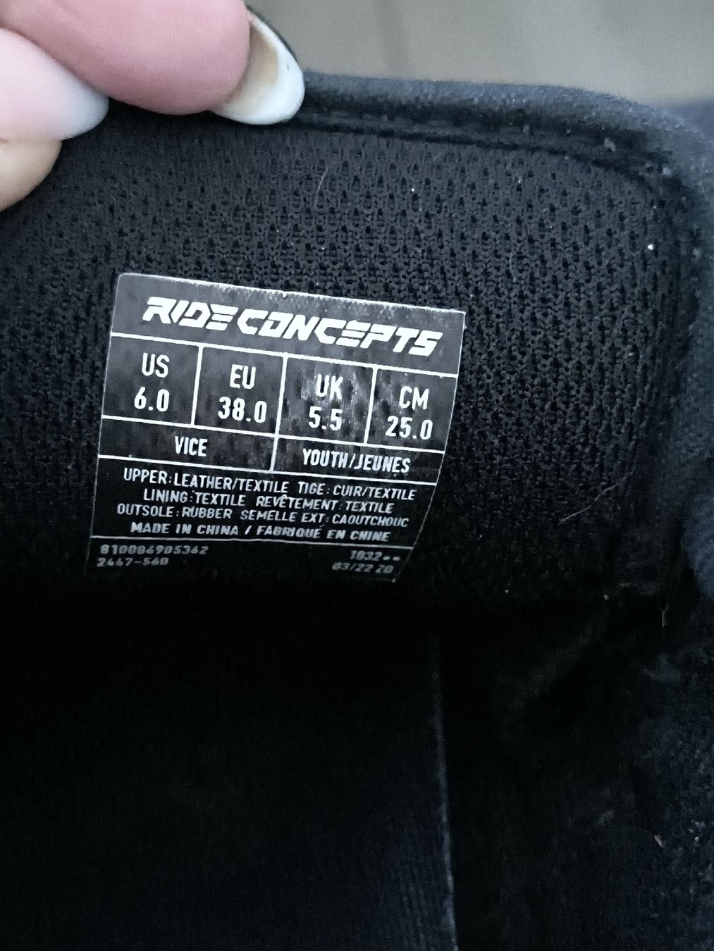Ride Scarpe da uomo: Ride Concepts Sneaker Gr. 38 – Usato da Schöfflisdorf venduto da kin_2dp9 2