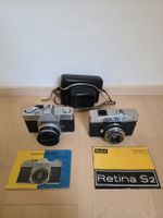 Lot 2x Vintage Kameras: Mamiya 528 TL SLR & Kodak Retina S2 