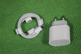 Netzteil 20W  + kabel USB C Lade iPhone 15 16 17 AirPods