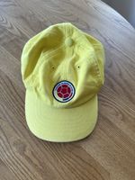 Cap Adidas gelb mit Emblem guter Zustand