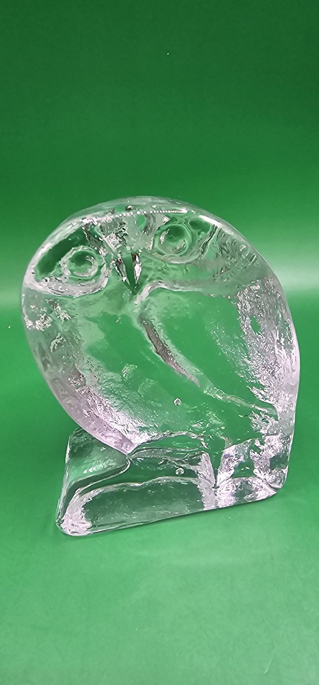 Figurines: Vintage Glasfigur Eule, Briefbeschwerer – D'occasion à Zürich par Daniela51 2