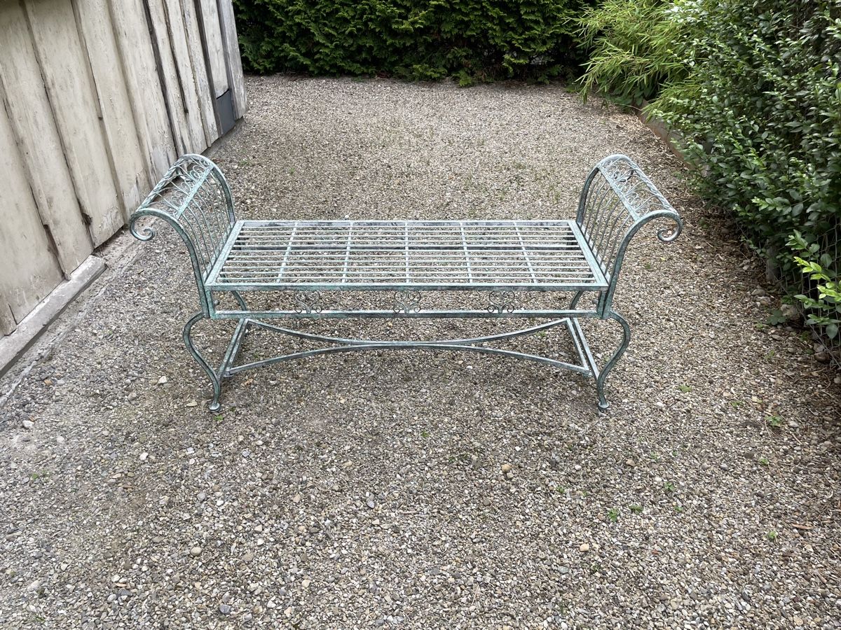 Panchine: Schöner Bank aus Metall – Usato da Flawil venduto da Naphtali