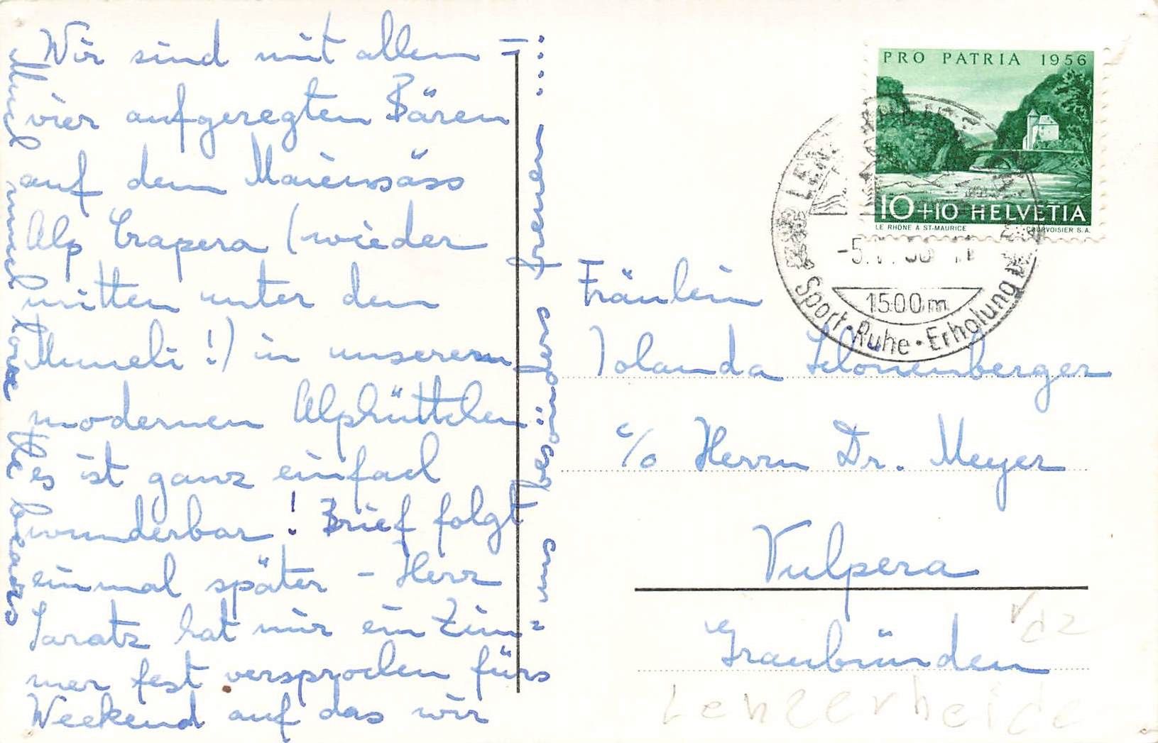 Cartes postales: Lenzerheide Vulpera – D'occasion à Biasca par Blenio71 1