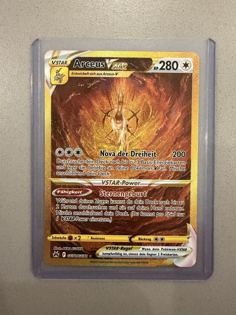 Cartes: Pokemon Arceus V Star – D'occasion à Sünikon par siri89
