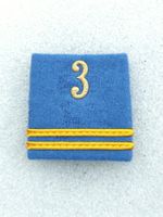 Schulterpatte Oberleutnant Bataillon 3