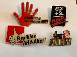 4 Pin AHV Rente