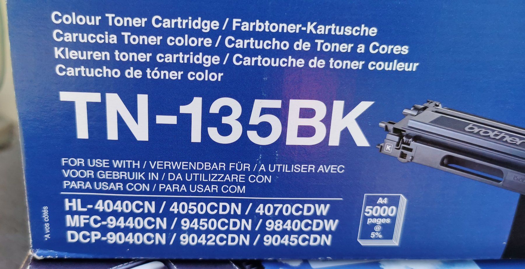 Brother Cartucce per stampanti & toner: Brother Tonersatz TN-135 YMCK – Nuovo e nell'imballaggio originale da Bremgarten b. Bern venduto da Vittorio0 2