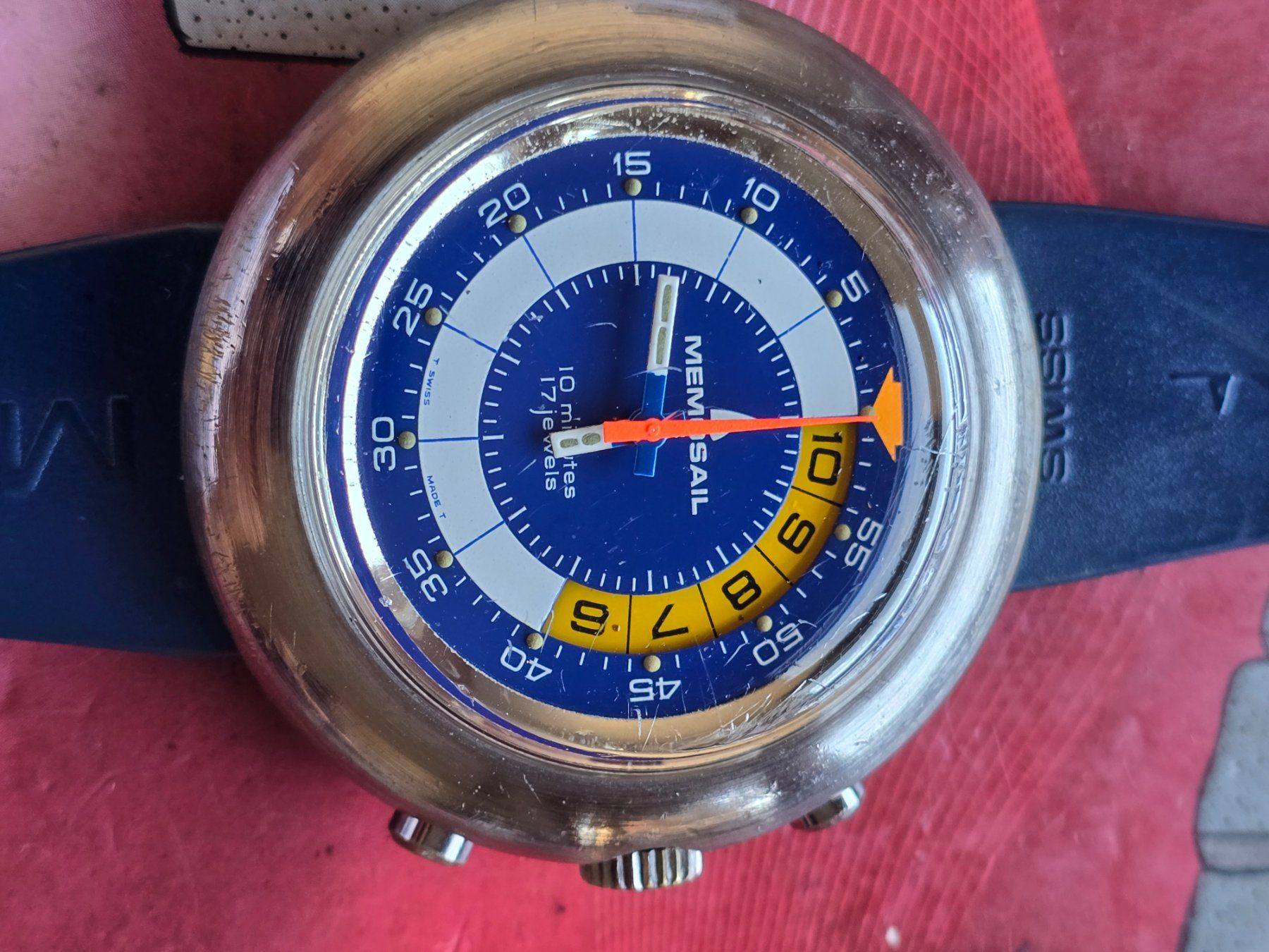 Valjoux Uhren: 466 Memosail Yachting Timer Regatta Uhr Cal Valjoux 7737 – Gebraucht aus Muri AG von Corredor 1