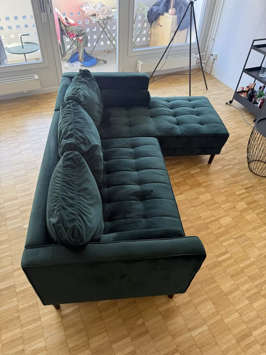 Sofas: Ecksofa dumkelgrün – Gebraucht aus Bern von lar_f2vx 2