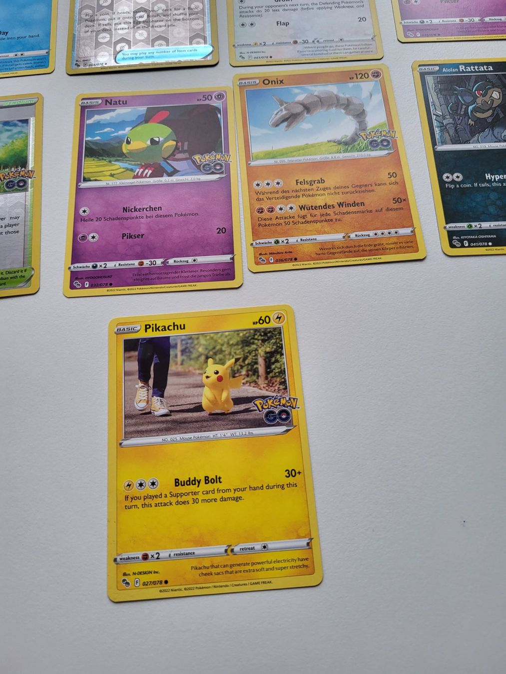 Pokémon Carte collezionabili: Pokémon Go Lot 2 inkl. Pikachu – Usato da Erlenbach ZH venduto da ram_mjn5 4