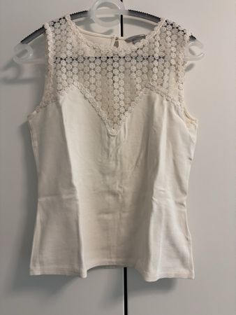 Schönes Shirt mit Spitzenoptik