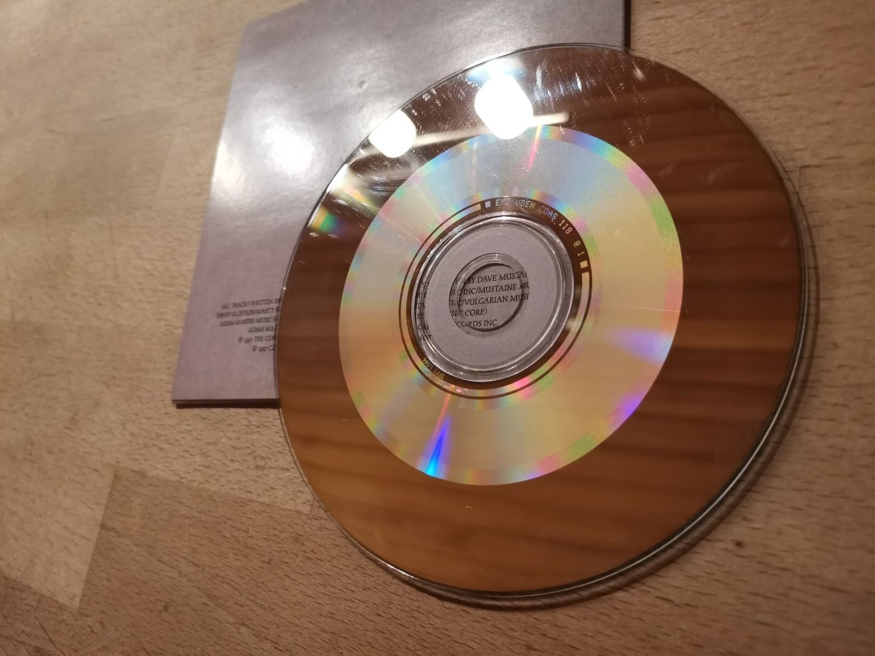 CDs: Megadeth – Cryptic Writings (Promo) – Gebraucht aus Biel / Bienne von Music74 3