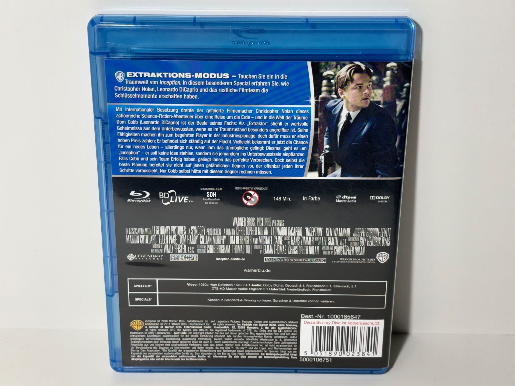 Tutti i DVDs: Inception Blu Ray – Usato da Wilderswil venduto da Sstriker 1