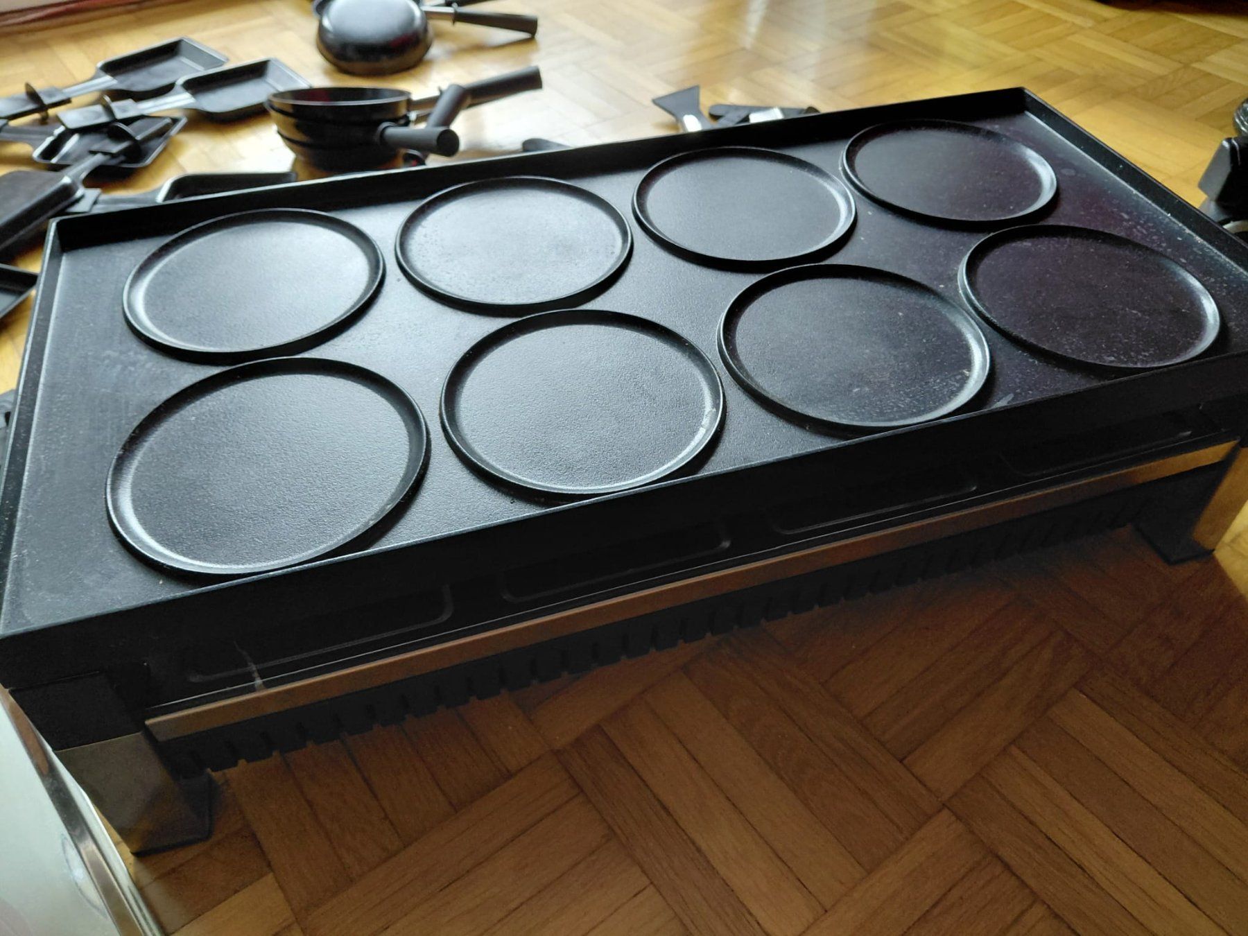 Solis Küchengeräte: Solis Raclette-/Tischgrill-Set mit Zubehör – Gebraucht aus Hergiswil NW von swi_zcd7 2