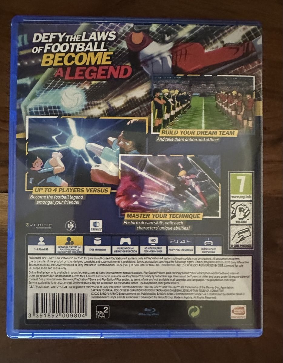 Spiele: Captain Tsubasa PS 4 / PS 5 – Gebraucht aus Thalwil von Mathilda2010 1