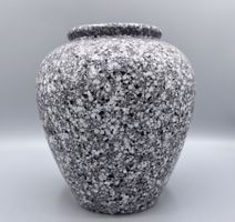 Vintage Bay Keramik Vase 304-20 W. Germany Fat Lava Grau