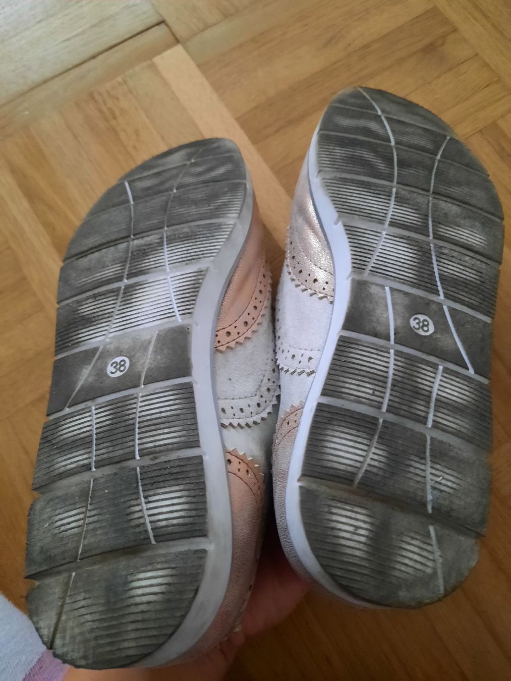 Graceland Damenschuhe: Graceland Schuhe, Gr. 38, beige/rose, Echtleder – Gebraucht aus Ettingen von Guggerin 4