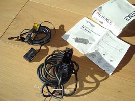 Barrière laser, détecteur laser, marque keyence.