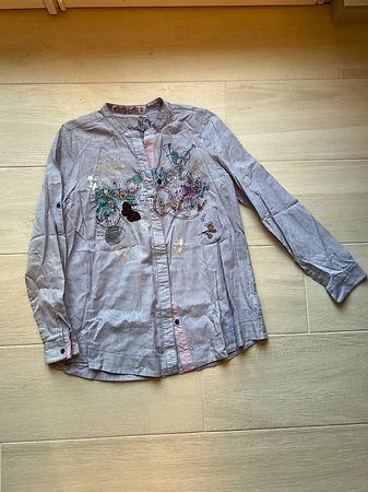 Chemise Desigual brodée  Femme  Taille XL
