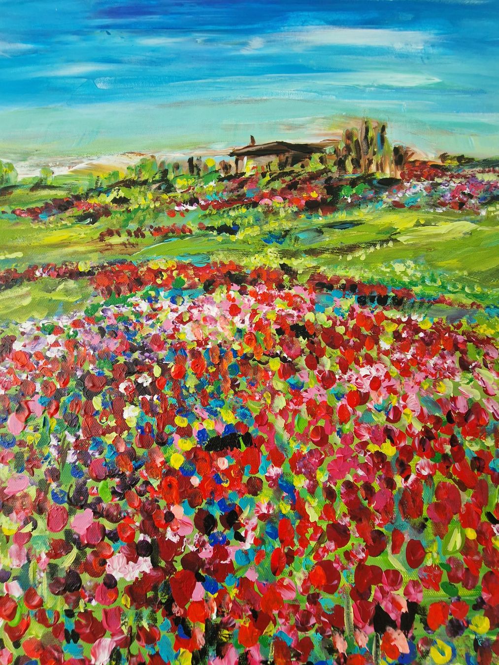 Dipinti: Blumen der Toskana – Nuovo e nell'imballaggio originale da Heimberg venduto da CBalmer 1