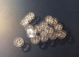 500x Nähspule aus Kunststoff - Bobine couture en plastique