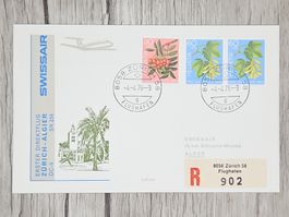 CL12 Enveloppe + Timbre Suisse 1976 Thème Aviation
