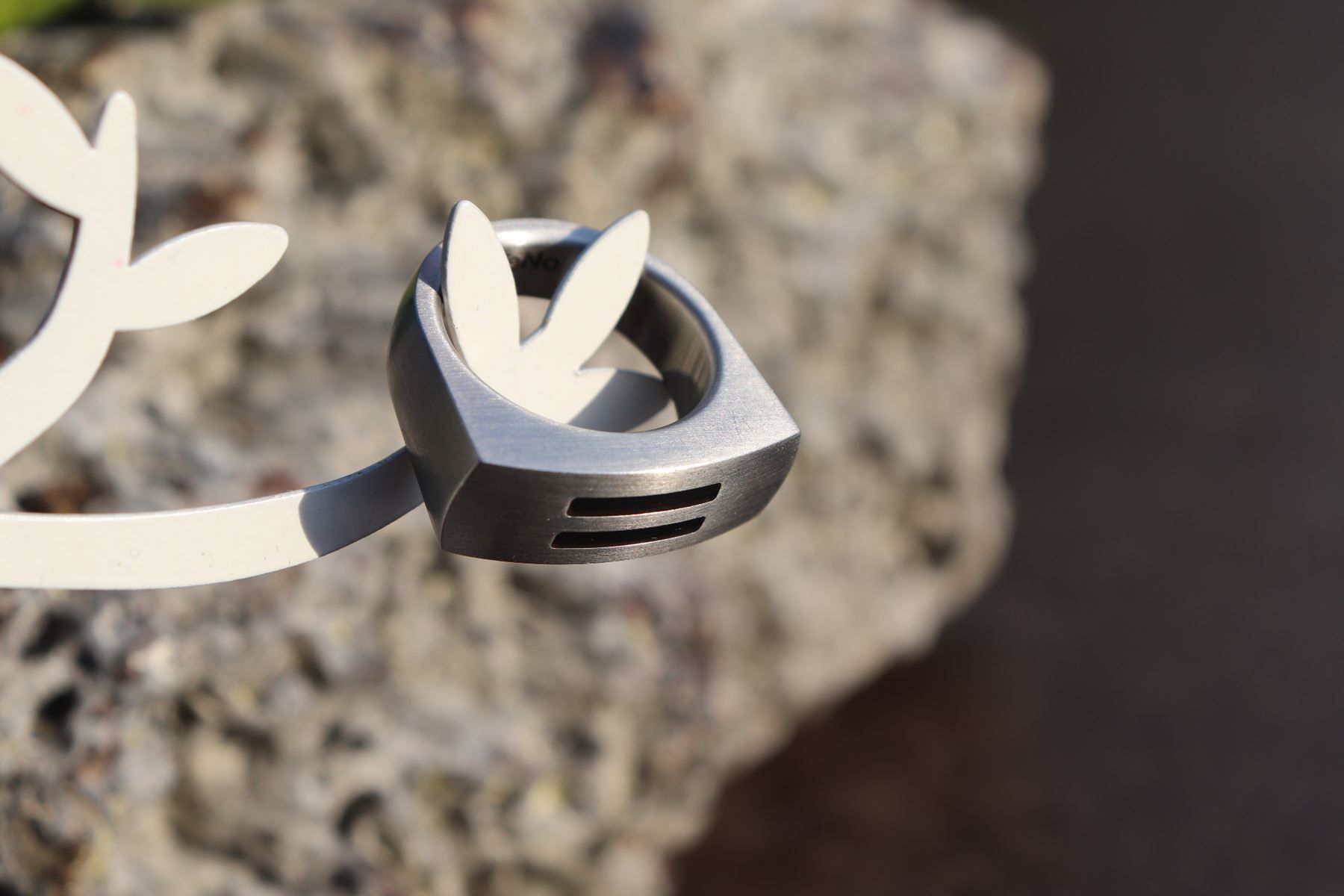 Anelli: Original TeNo Edelstahlring, neu – Nuovo (secondo la descrizione) da Arbon venduto da Helmuth 4