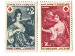 Briefmarken "Rotes Kreuz". Frankreich