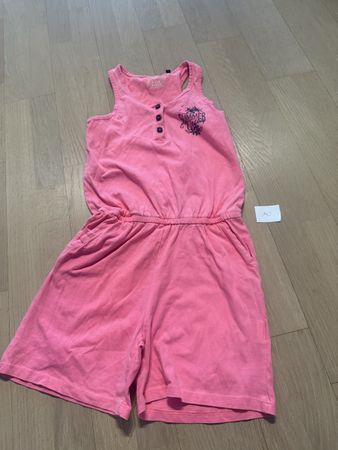 Sommerlicher Jumpsuit, Gr. 140, Pink - Perfekt für den Somme