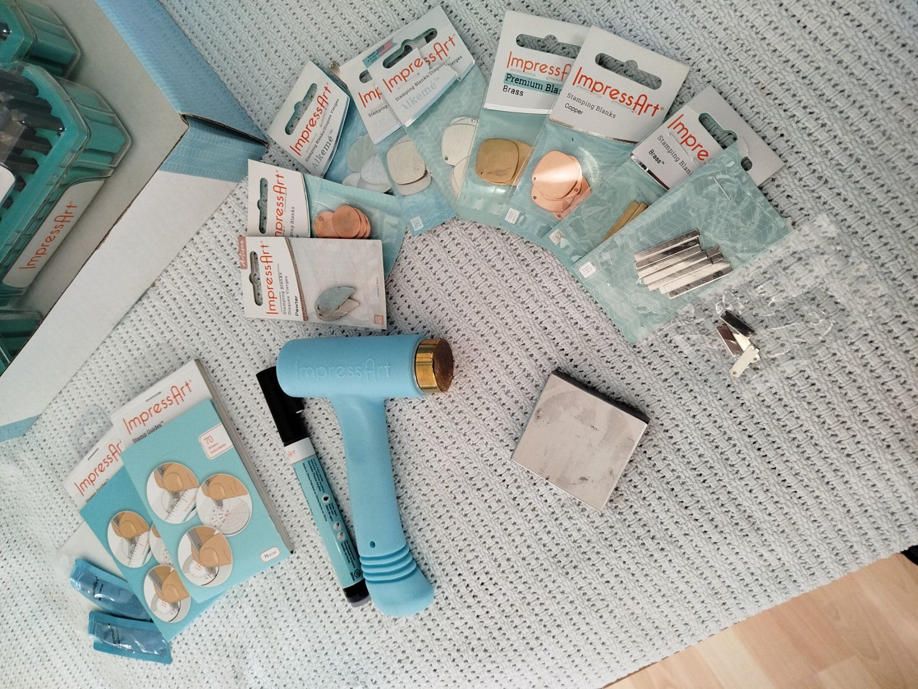 Timbri: ImpressArt Letter Set Bundle Juniper, Hand Stamping Set! – Usato da Gränichen venduto da karthu 5