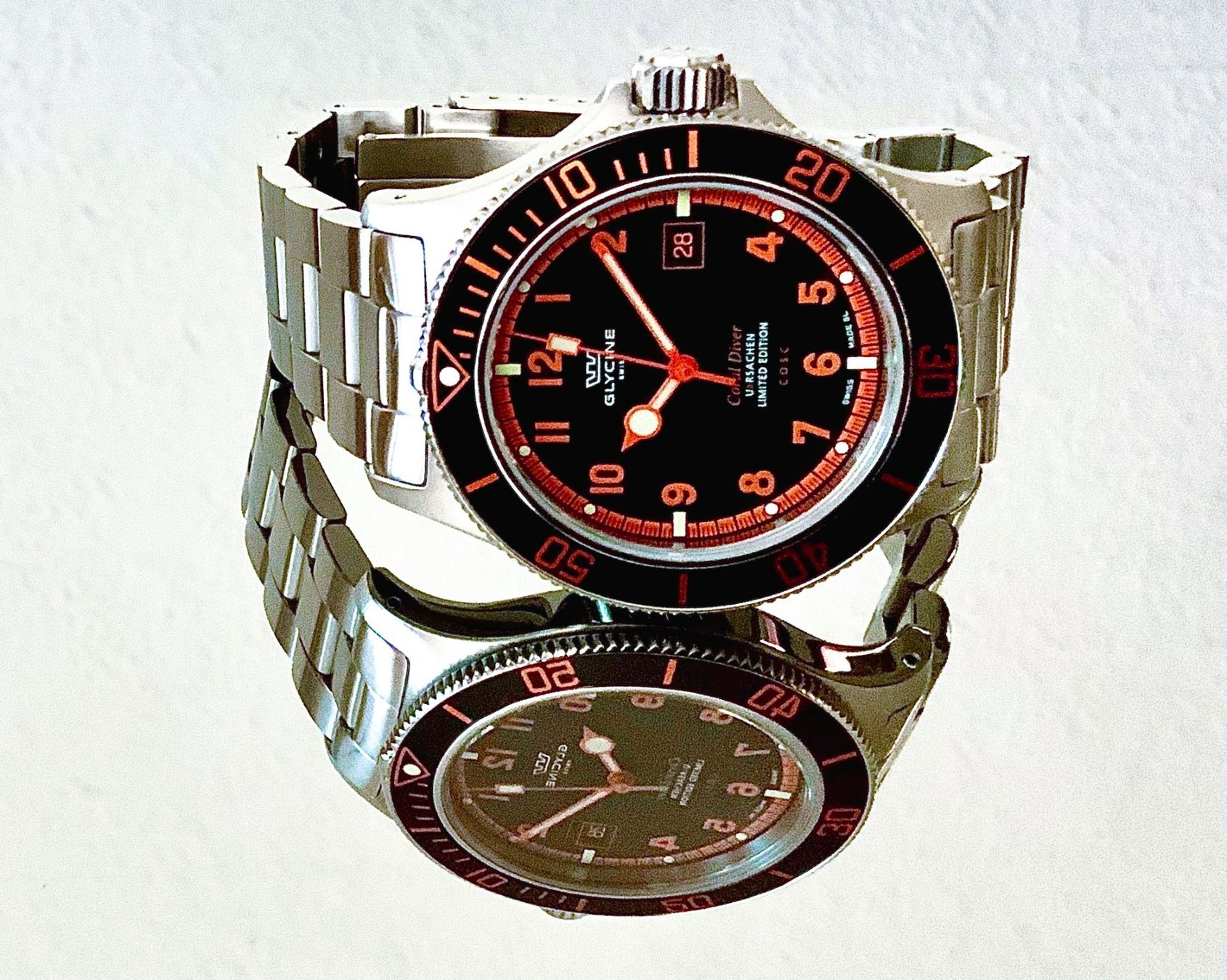 Glycine Orologi: Glycine Combat Diver, Twin-Set, Full Set /COSC Chronometer – Usato da Basel venduto da inok66 4