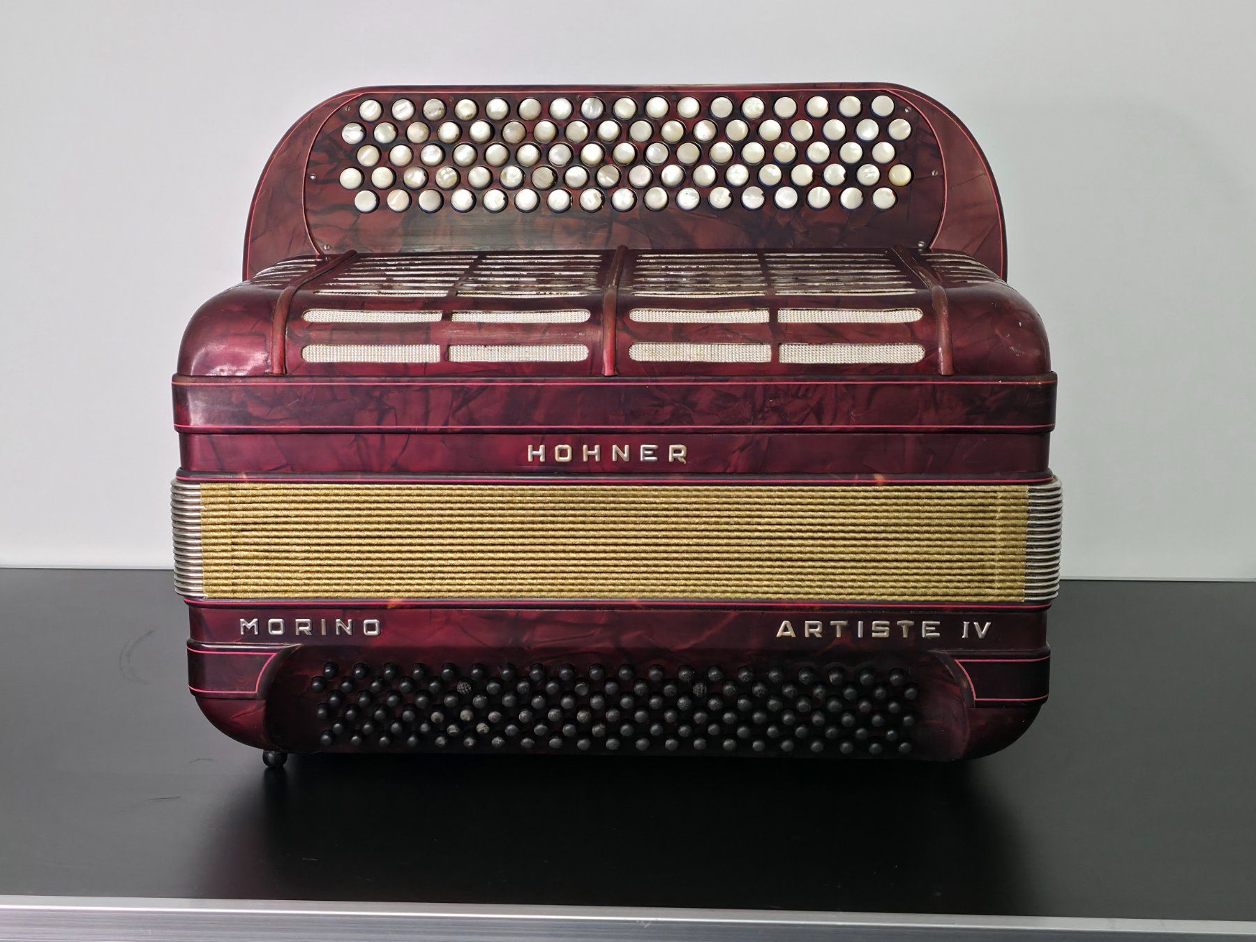 HOHNER MORINO ARTISTE IV (1950) Rarität mit Zertifikat (Gebraucht) in ...