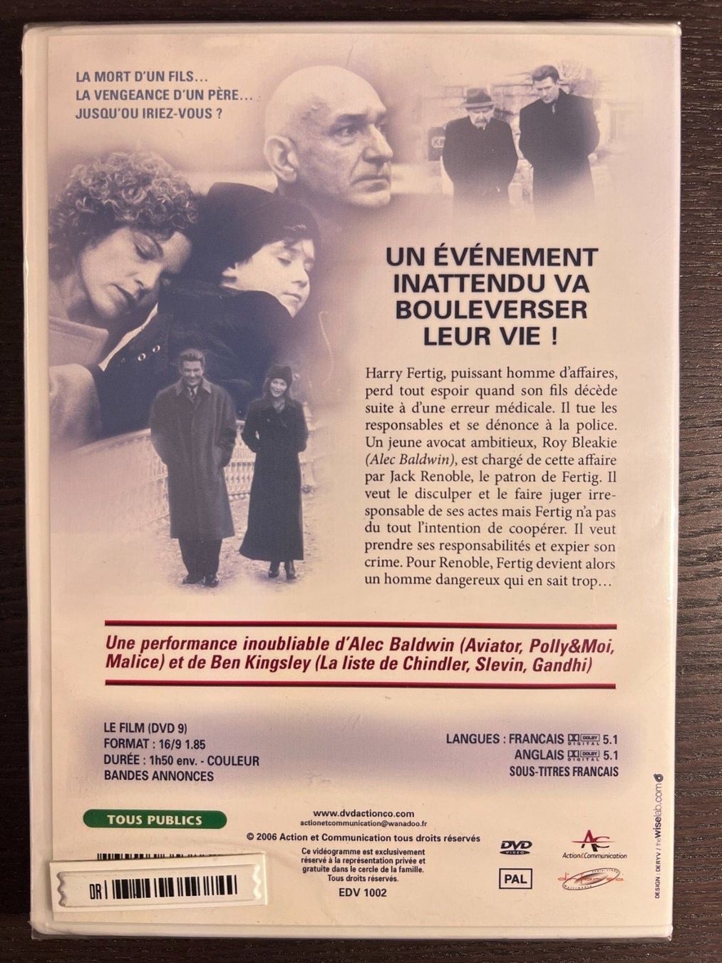 Tutti i DVDs: Confession (Französisch, Englisch) – Nuovo e nell'imballaggio originale da Zürich venduto da FilmFreunde 1
