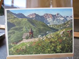 Arosa Berg Kirchli 1961 Postkarte  2