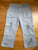 Systemic Baggy Streetwear Y2K Japan Unique Pants Grey Gr XL