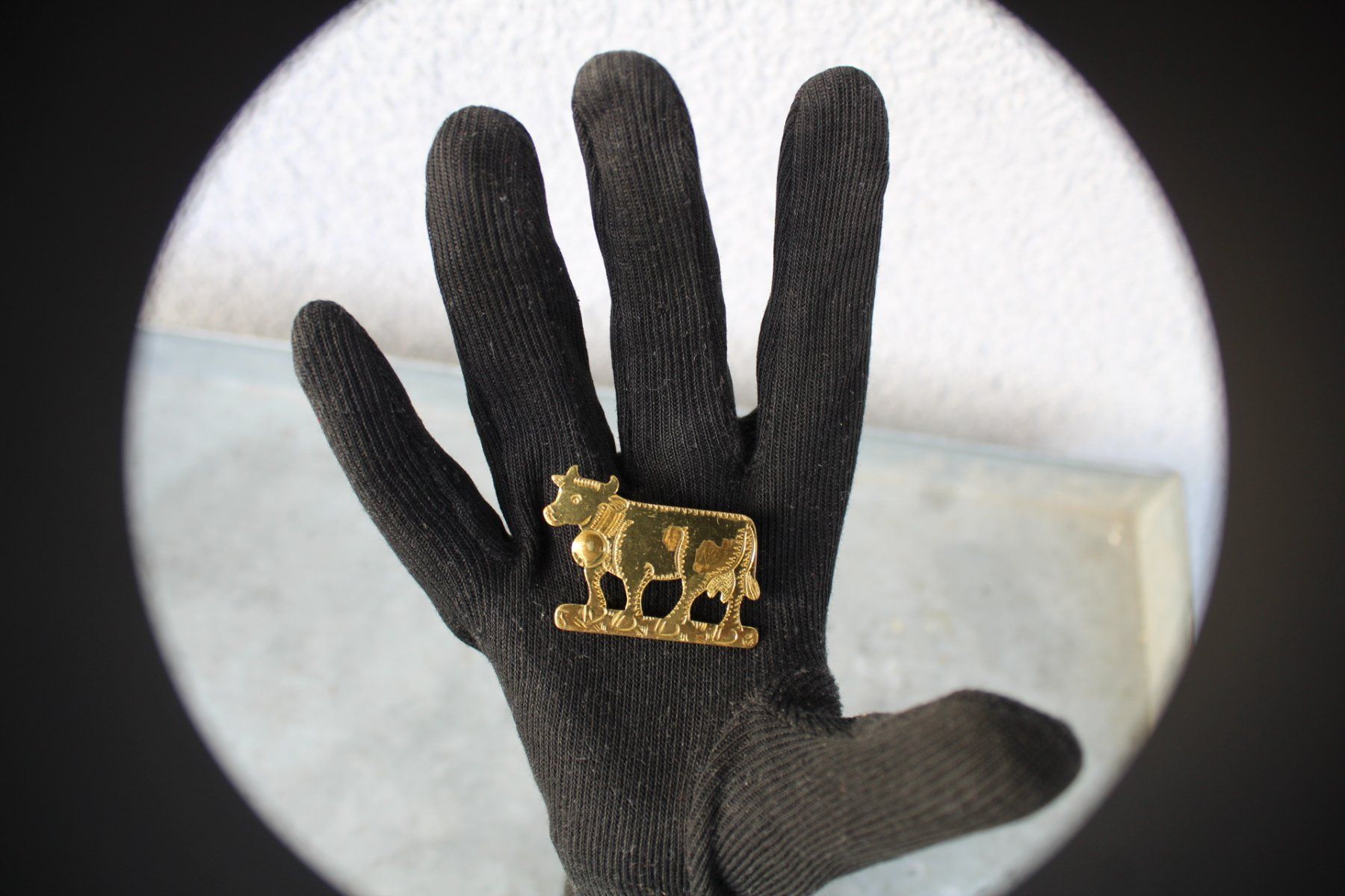 Spille & Fermagli: Urchige Broche, Kuh – Usato da Locarno venduto da madame-tus-sauds 2