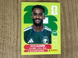 Panini FIFA World Cup 2026 Sticker  Moteb Alharbi KSA 7