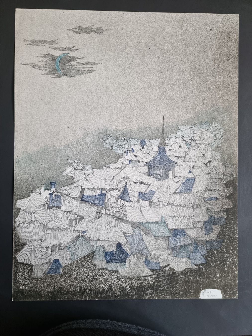 Grafica & Litografie: OSSI CZINNER LITHOGRAPHIE SIGNIERT NUMMERIERT – Usato da Gersau venduto da grafik-kunst