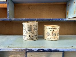 Antike Miniatur Verpackungen aus Frankreich für Krämerladen