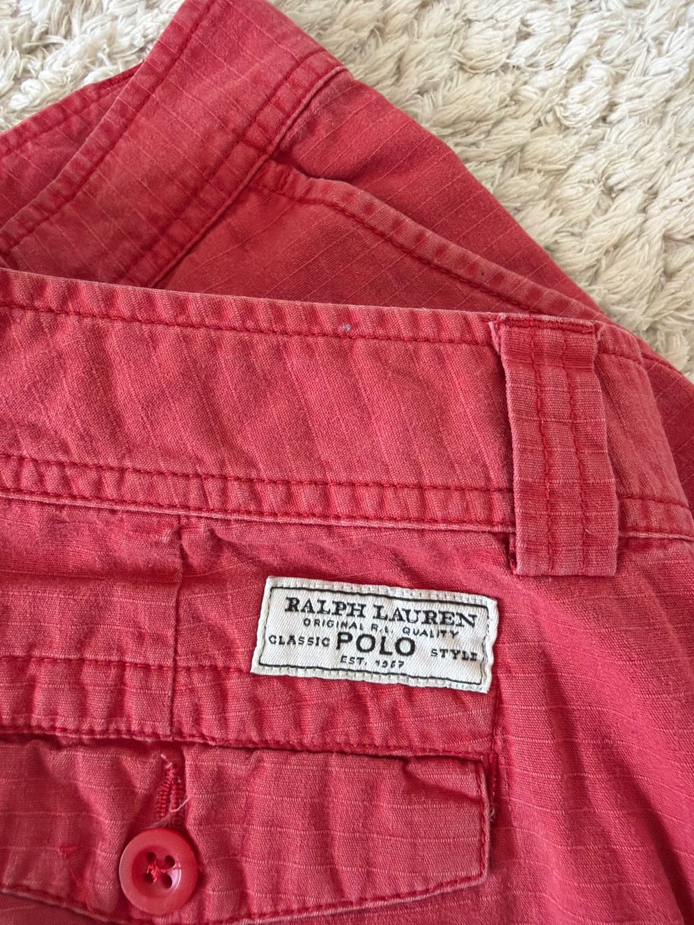 Ralph Lauren Pantaloni: Short Cargo Ralph Lauren Rouge - W 28/ S – Nuovo (secondo la descrizione) da Hauterive NE venduto da Leo_o 5