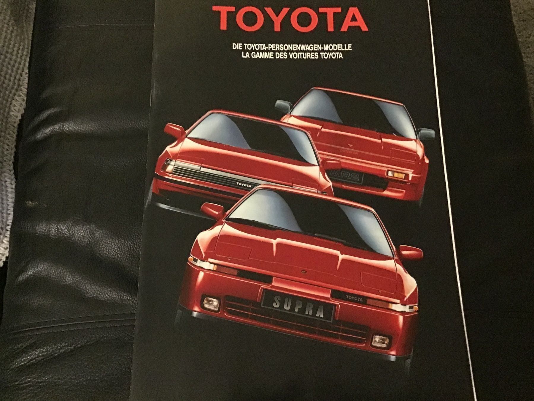 Toyota Dokumente: Toyota Programm Verkaufsprospekt 1989 – Gebraucht aus Scherzingen von Starseller62