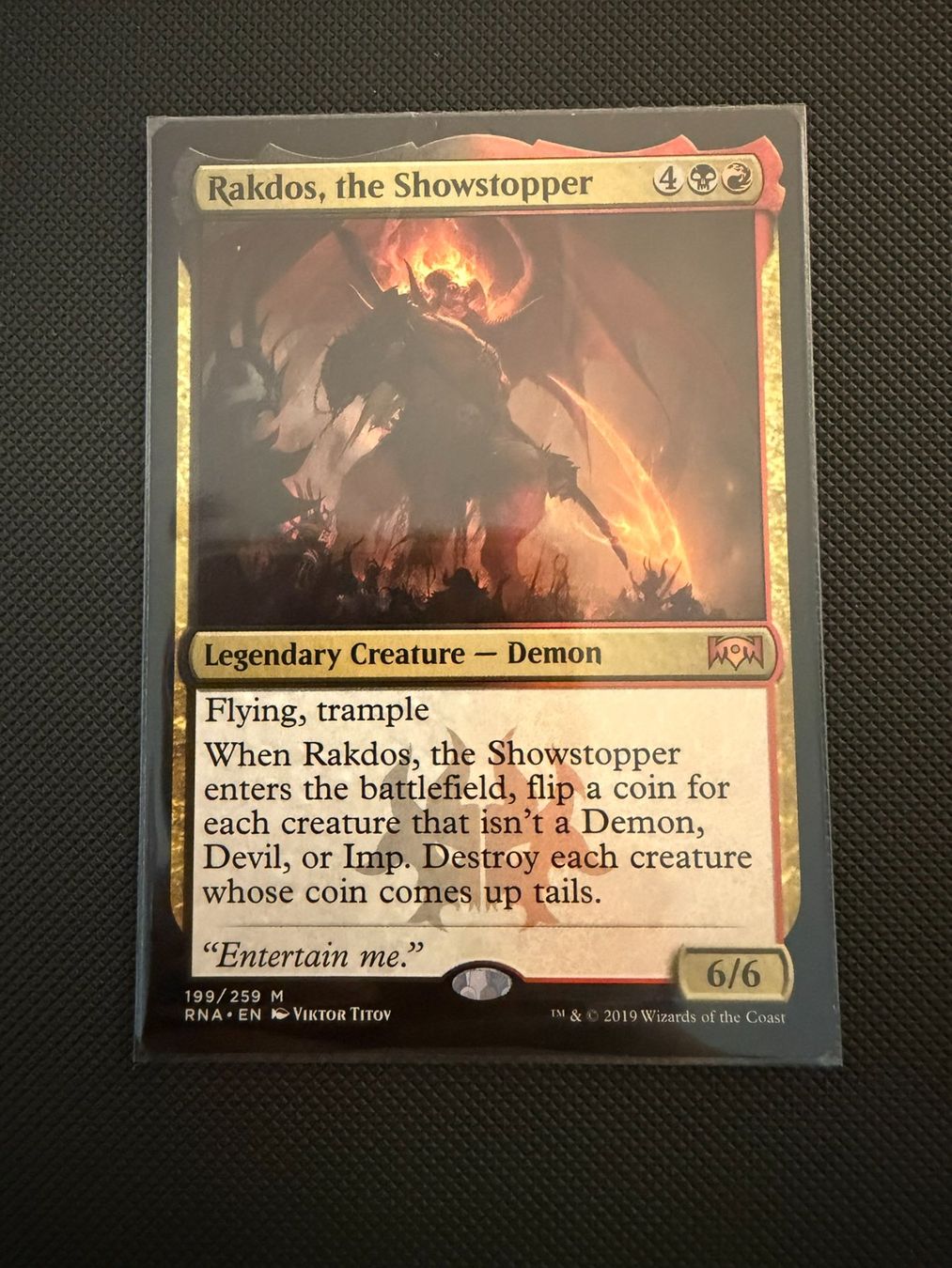 Magic The Gathering Carte collezionabili: Rakdos, the Showstopper – Usato da Ulisbach venduto da joelsj