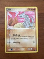 Carta Pokémon Onix - Set EX Forze Segrete 2005