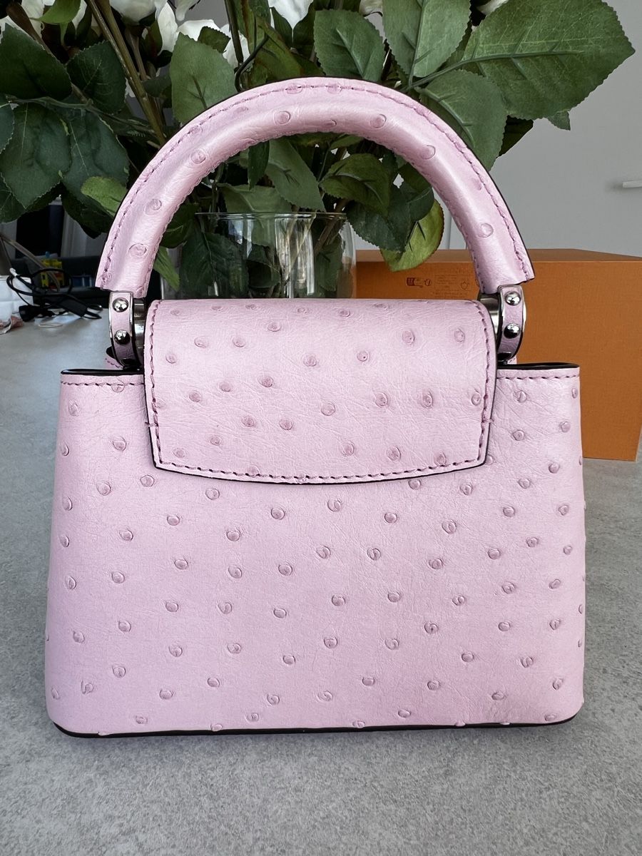 Louis Vuitton Borse da donna: Original Louis Vuitton Capucines Mini Straußenleder Ostrich – Nuovo (secondo la descrizione) da Baar venduto da Axel_Fooly 5