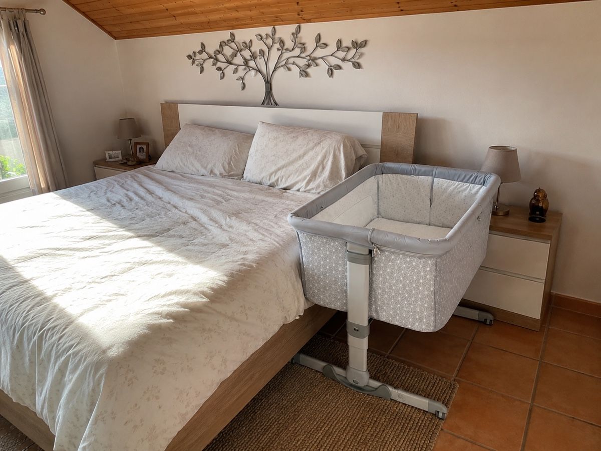 Betten: Lit cododo bébé CHICCO gris – Neu (gemäss Beschreibung) aus Orges von vez_c6q7